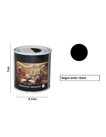 SPSIL Pintura Esmalte al Disolvente para Madera y Metal Interiores y Exteriores