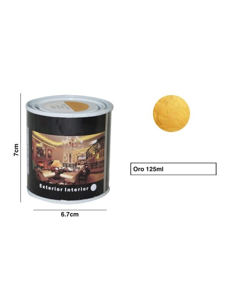 SPSIL Pintura Esmalte al Disolvente para Madera y Metal Interiores y Exteriores