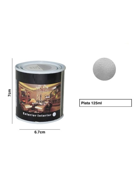 SPSIL Pintura Esmalte al Disolvente para Madera y Metal Interiores y Exteriores