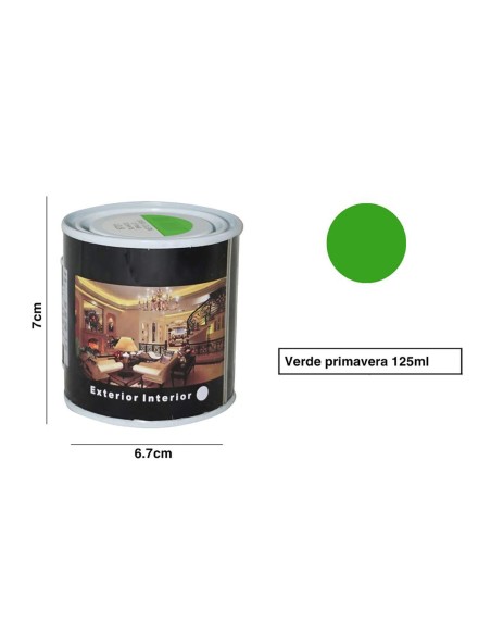 SPSIL Pintura Esmalte al Disolvente para Madera y Metal Interiores y Exteriores