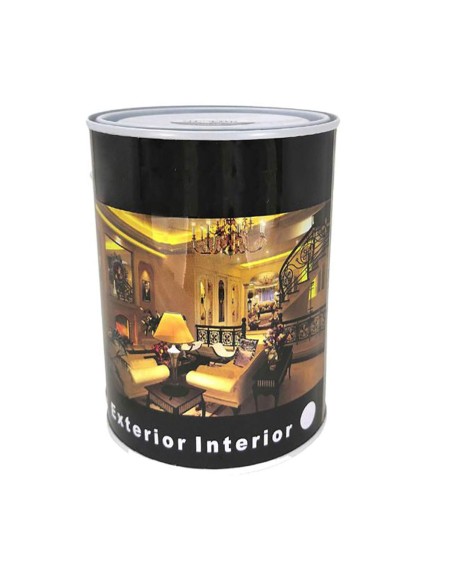 SPSIL Pintura Esmalte al Disolvente para Madera y Metal Interiores y Exteriores
