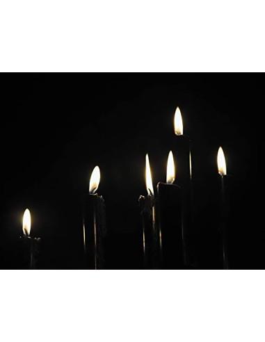 Vela de Mesa Multiples Colores 17,5 cm