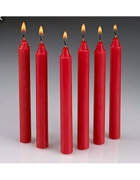 Vela de Mesa Multiples Colores 17,5 cm