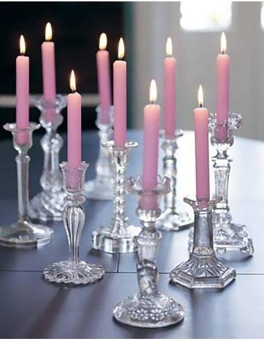 Vela de Mesa Multiples Colores 17,5 cm