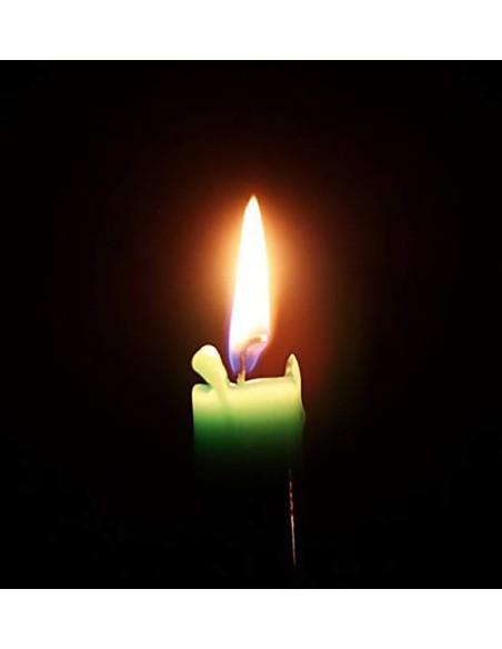 Vela de Mesa Multiples Colores 17,5 cm