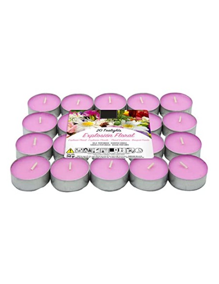 Velas de Té Aromáticas, Velas perfumadas - 20 velas