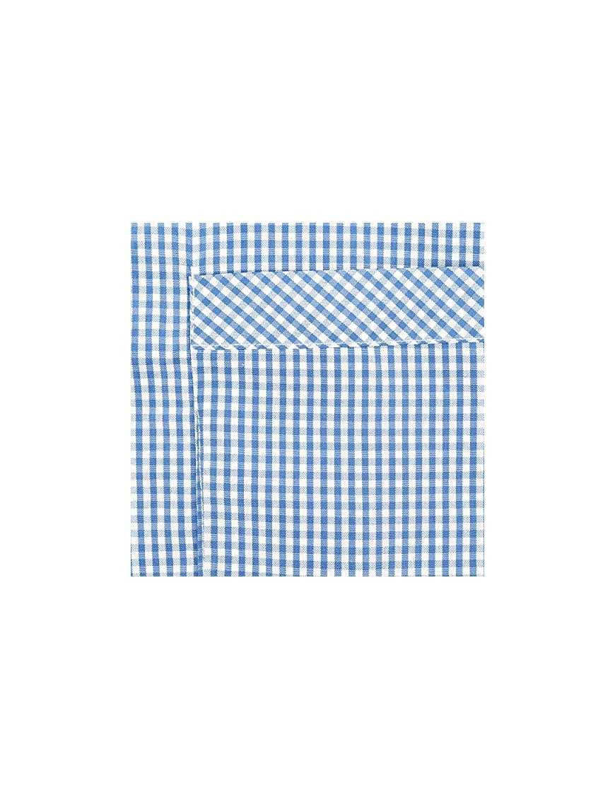 H HANSEL HOME Bata Escolar Babi Escolar Infantil Sin Botones Niño y Niña Elástica en Puño y Cuello Color Liso - Azul 1-2 Años