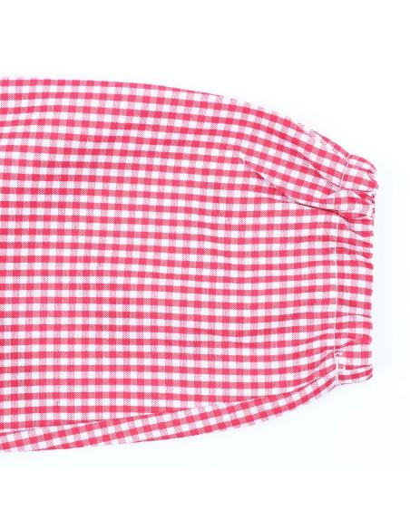 Bata Escolar, Babi Escolar, Infantil Sin Botones Niño y Niña, Elástica en Puño y Cuello