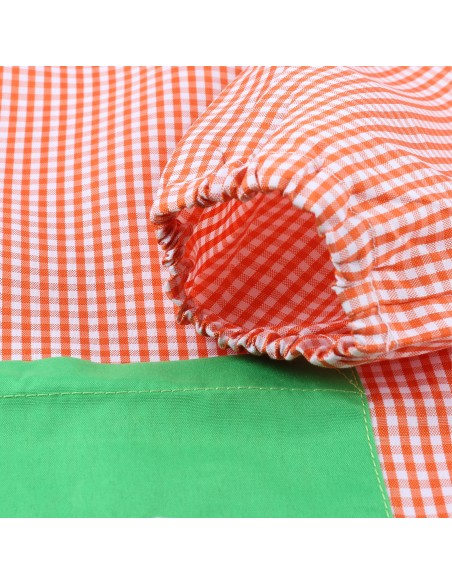 Bata Escolar, Baby Escolar, Babi para Colegio Infantil Sin Botones Niño y Niña, Elástica en Puño y Cuello