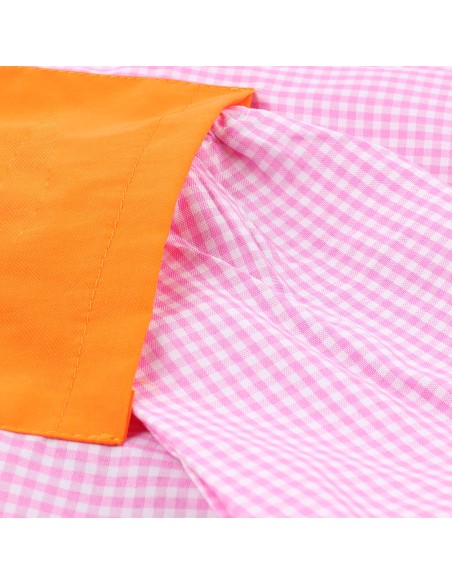 Bata Escolar, Baby Escolar, Babi para Colegio Infantil Sin Botones Niño y Niña, Elástica en Puño y Cuello