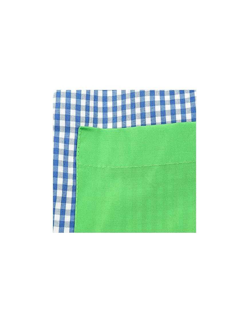 H HANSEL HOME Bata Escolar Infantil Multicolor Baby Infantil de Cuadros -  2-3 años, Azul 