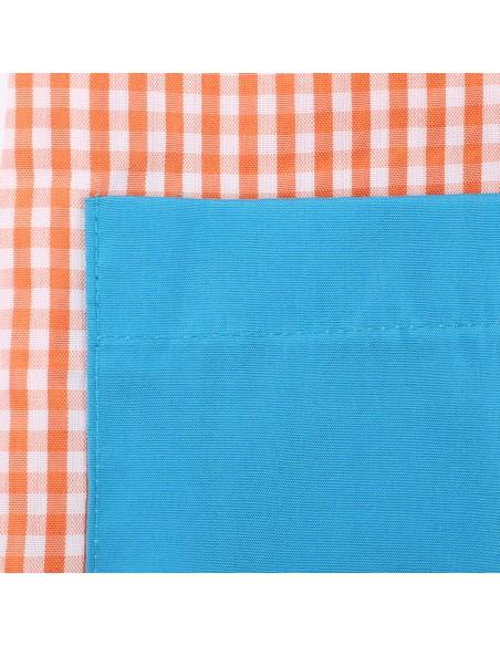 Bata Escolar Infantil Multicolor, Baby Infantil de Cuadros grandes