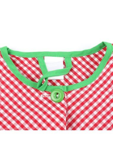 Bata Escolar Infantil Multicolor,...