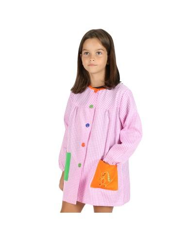 Bata Escolar Infantil Multicolor,...