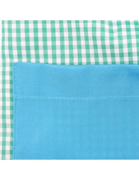 Bata Escolar Infantil Multicolor, Baby Infantil de Cuadros grandes