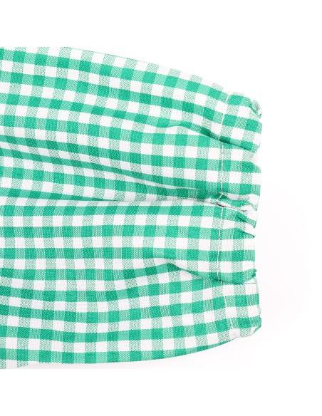 Bata Escolar Infantil Multicolor, Baby Infantil de Cuadros grandes