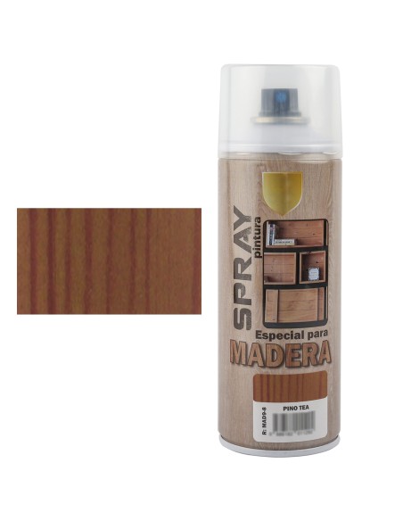 Pintura Spray Especial para Madera - Acabado Madera 400ml