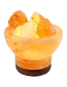 Lámpara de sal del himalaya...