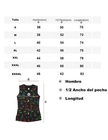 Casaca Señora Sin Mangas con Botón...