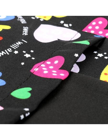 Casaca Señora Sin Mangas con Botón Uniforme Laboral Limpieza con Dibujo