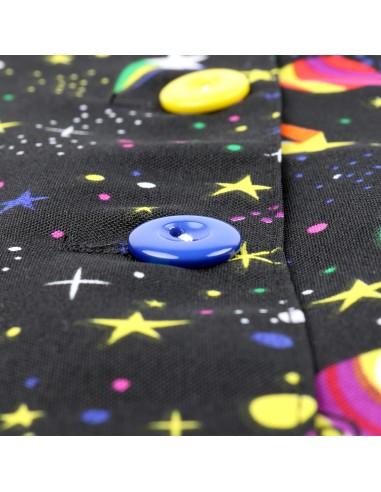 Casaca Señora Sin Mangas con Botón...