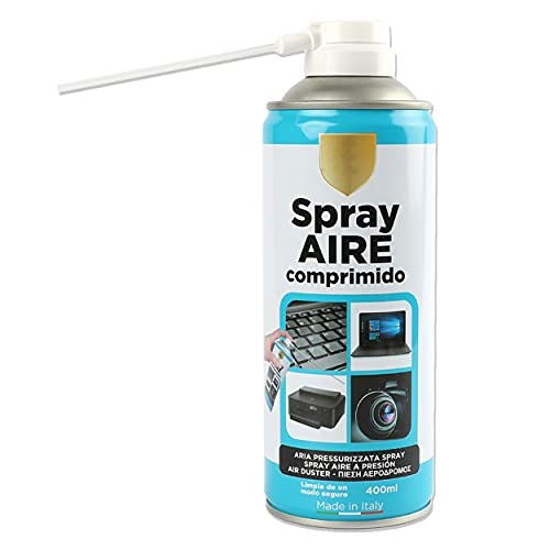 GARLEY Air Duster Spray 400ml - Spray Aire Comprimido - Limpieza de  Teclados, Cámaras, Ordenadores
