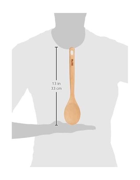 Cuchara Redonda Madera 30 Cm