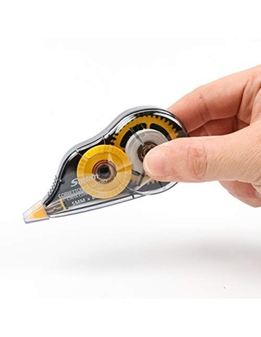 6 Cintas Correctora Blanca Cinta de Escritura 5mm x 8 m