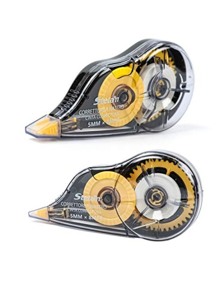 6 Cintas Correctora Blanca Cinta de Escritura 5mm x 8 m