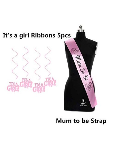 Crazy-M Decoración de Baby Shower para niñas/es una niña babyshower decoración/Baby Shower decoración Globos