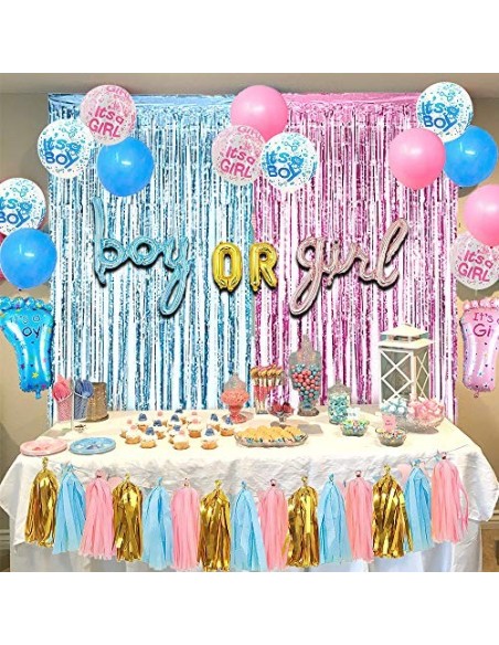 Suministros Fiesta Revelar Género Bebé Globo de Revelación 36 pul Bandera de Niño o Niña, Globos Aluminio Globo Rosa Azul Cor