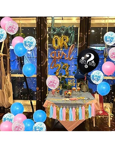 Suministros Fiesta Revelar Género Bebé Globo de Revelación 36 pul Bandera de Niño o Niña, Globos Aluminio Globo Rosa Azul Cor