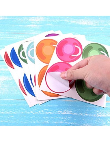 FEPITO Baby Shower Partido Juegos, Alfiler la Tonto en el Juego del Bebé con 24 Piezas de Pegatinas Chupete para Artículos de