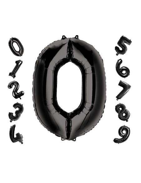 Globo Número Azul/Rojo/Oro/Plata/Oro rosa/Arco iris 105cm Gigante Globo Mylar Grande Ideal para Fiesta Apto para Helio