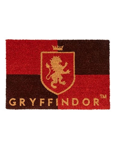 Grupo Erik Felpudo Harry Potter Gryffindor - Felpudo Entrada casa Antideslizante 40 x 60 cm - Alfombra Entrada casa Exterior 
