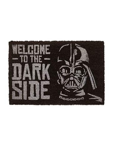 Felpudo Star Wars Welcome to the dark side - Felpudo entrada casa antideslizante 40 x 60 cm - Alfombra entrada casa exterior 