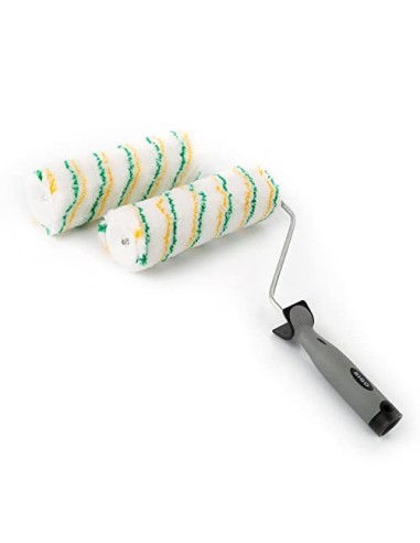 RIGO Rodillo Pintura Antigoteo Reutilizables de 22cm Con 2 Recambio - Perfecto para Paredes y Techos y Decoración del Hogar