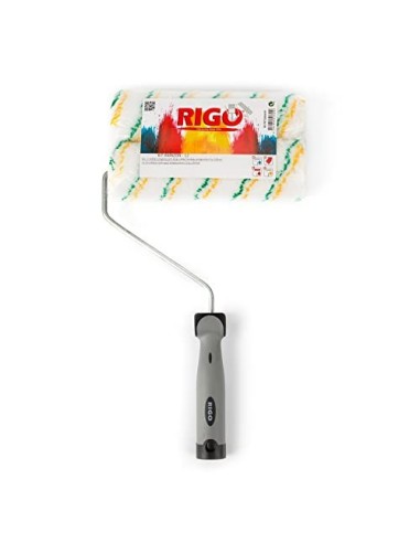 RIGO Rodillo Pintura Antigoteo Reutilizables de 22cm Con 2 Recambio - Perfecto para Paredes y Techos y Decoración del Hogar