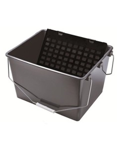 Pentrilo - Cubeta plástico, economica + rejilla plástico 16 Litros