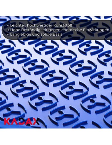 Bañera de pintura Kadax, carcasa de pintura de plástico, bandeja de pintura con mango manejable, gran carcasa de pintura, acc