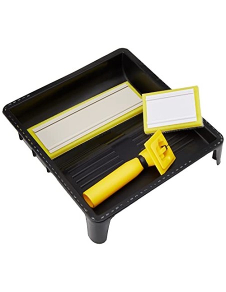 Kit de almohadillas de pintura con almohadilla grande y almohadilla pequeña Coral 24300 para emulsión y brillo. set de 4 piez