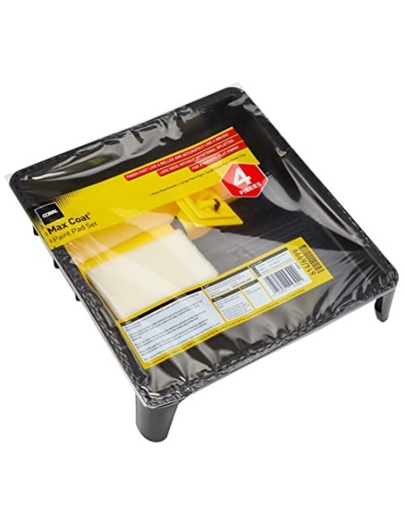 Kit de almohadillas de pintura con almohadilla grande y almohadilla pequeña Coral 24300 para emulsión y brillo. set de 4 piez
