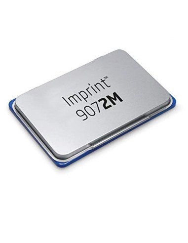 Trodat 9072 M Imprint Tampón, metal, 11 x 7 cm Azul