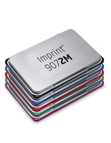 Trodat 9072 M Imprint Tampón, metal, 11 x 7 cm Azul Trodat 9072 M Imprint Tampón, metal, 11 x 7 cm Azul