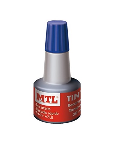 MTL 79535 - Tinta tampones y sellos, 30 ml, color azul