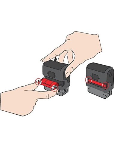 Trodat 4912/6 A CL - Almohadillas de recambio, 2 unidades, azul, 6/4912BLU