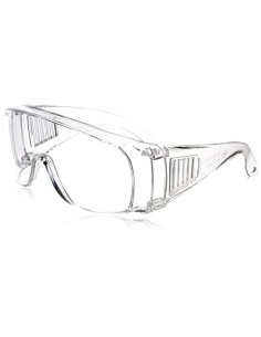 Atope Pegaso 150.01-Gafas Proteccion Gama Modelo Visitor Lente PC Incolora, Transparente, L