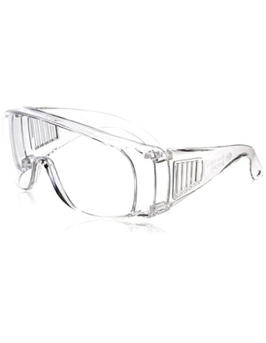Atope Pegaso 150.01-Gafas Proteccion Gama Modelo Visitor Lente PC Incolora, Transparente, L