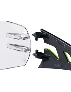 Uvex Pheos Gafas de Seguridad Trasparentes - Protección de los Ojos - Revestimiento Antivaho - Resistente a los Arañazos - Có 2