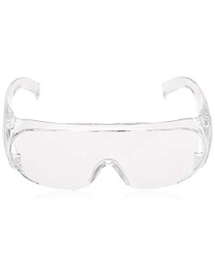 AmazonCommercial gafas de seguridad, sobre-gafas,  transparentes , antivaho, paquete de 1 2